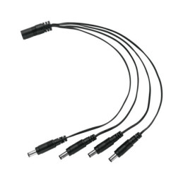 CTV-14CP Cable Divisor de Energía tipo Pulpo 1 a 4 para CCTV, Volteck
