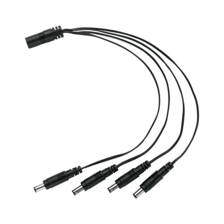CTV-14CP Cable Divisor de Energía tipo Pulpo 1 a 4 para CCTV, Volteck
