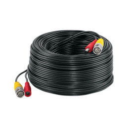CTV-30CS Cable Video y Energía Tipo Siamés CCTV, 30 metros, Volteck