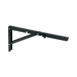 MEP-16N Ménsula plegable de acero negra 8' x 16', FIERO