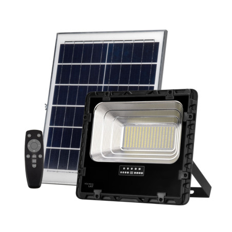 REF-506SL Reflector LED con panel solar 200W 6500K, VOLTECK