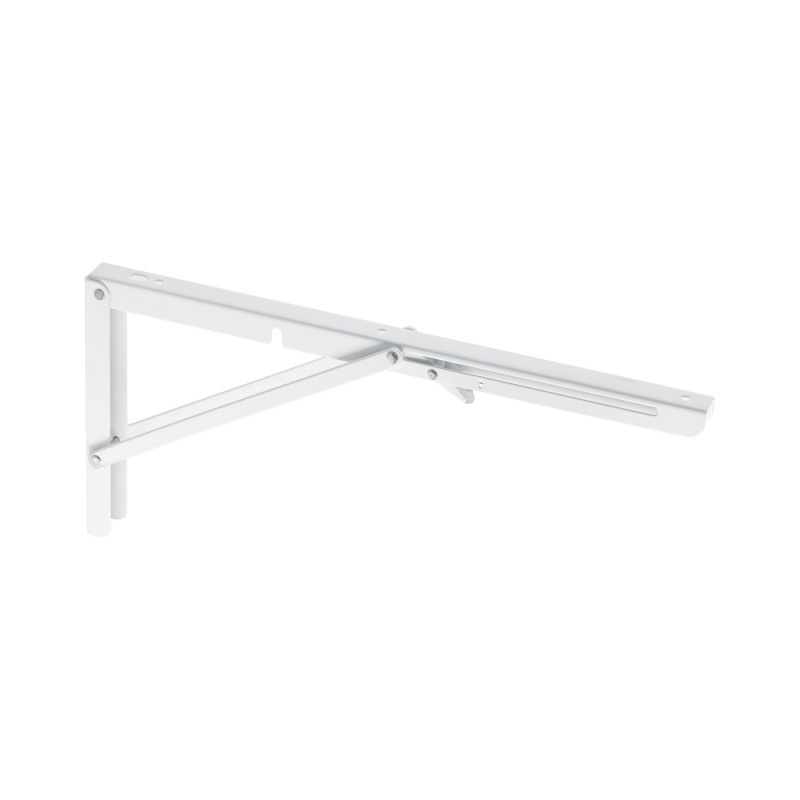 MEP-16B Ménsula plegable de acero blanca 8' x 16', FIERO MEP-16B Ménsula plegable de acero blanca 8' x 16', FIERO