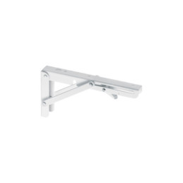 MEP-8B Ménsula plegable de acero blanca 4' x 8', FIERO