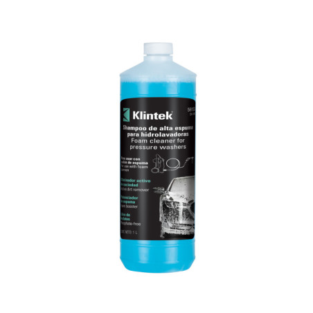 EA-10H Shampoo alta espuma para hidrolavadora, 1 L, KLINTEK