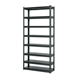 ESTM-830 Estante metálico 8 repisas capacidad 80 Kg,180x30x85, TRUPER
