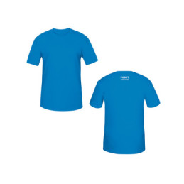 CAM-FOS-36 Playera cuello redondo para hombre, azul, CH, Truper