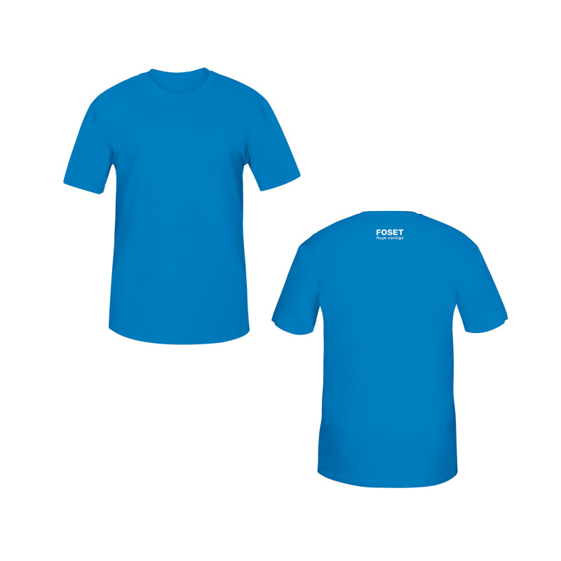 CAM-FOS-38 Playera cuello redondo para hombre, azul, M, Truper CAM-FOS-38 Playera cuello redondo para hombre, azul, M, Truper