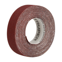 LIPL-120-1X5  Rollo de 5 m de lija para plomero grano 120 ancho 1', Truper