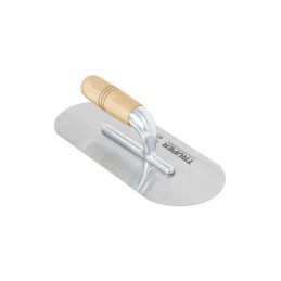 LLA-12 Llana canto redondo 12' x 5' con mango de madera, Truper