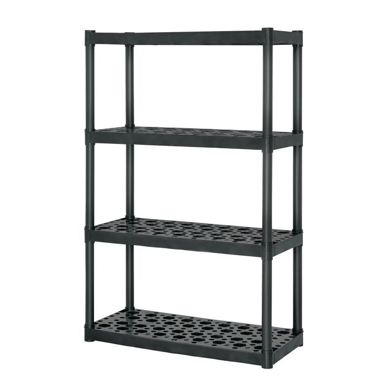 EST-4 Estante plástico uso rudo 4 rep/cap. 70 Kg, 142x43x91,TRUPER EST-4 Estante plástico uso rudo 4 rep/cap. 70 Kg, 142x43x91,TRUPER