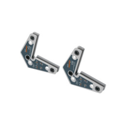 ESM-32 2 Escuadras magnéticas esquineras 2-3/4' cap. 11 kg, TRUPER