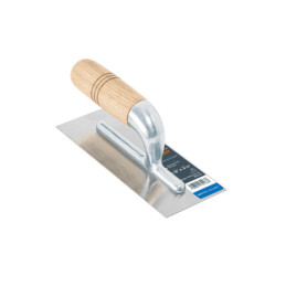 LLM-8 Llana mini 8' canto recto, 6 remaches, mgo madera, Truper