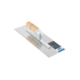 LLM-14 Llana 14' canto recto, 10 remaches, mgo madera, Truper
