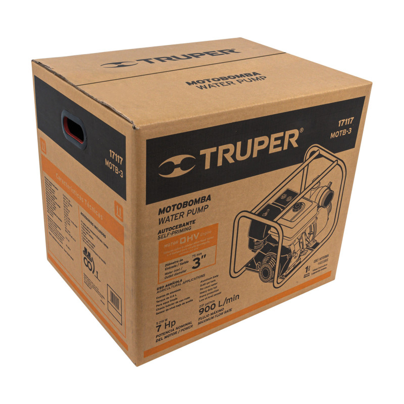 CJ-MOTB-3 Caja de empaque de repuesto para MOTB-3, Truper