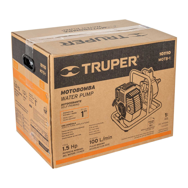 CJ-MOTB-1 Caja de empaque de repuesto para MOTB-1, Truper CJ-MOTB-1 Caja de empaque de repuesto para MOTB-1, Truper