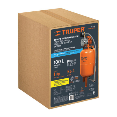 CJ-HIDR-1X100 Caja de empaque de repuesto para HIDR-1X100, Truper