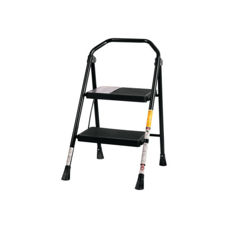 ESTU-2 Escalera tubular, plegable, 2 peldaños, Truper