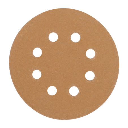 DIRO-515 Paquete c/5 discos de lija 5' grano 150, 8 perforaciones