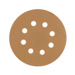 DIRO-522 Paquete c/5 discos de lija 5' grano 220, 8 perforaciones