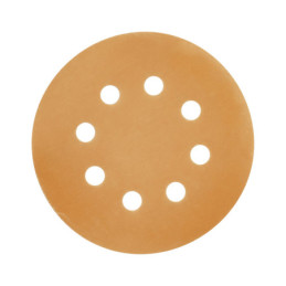 DIRO-540 Paquete c/5 discos de lija 5' grano 400, 8 perforaciones