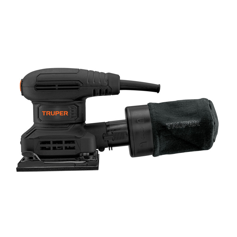 LIOR-1/4N2 Lijadora orbital 1/4 hoja, 300W, TRUPER INDUSTRIAL LIOR-1/4N2 Lijadora orbital 1/4 hoja, 300W, TRUPER INDUSTRIAL