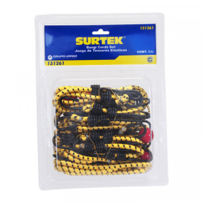 151261 SURTEK Juego de 24 tensores elásticos Surtek | DIHERESA
