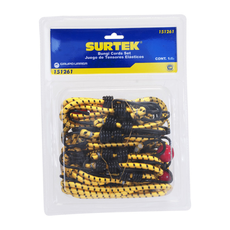 151261 SURTEK Juego de 24 tensores elásticos Surtek | DIHERESA 151261 SURTEK Juego de 24 tensores elásticos Surtek | DIHERESA