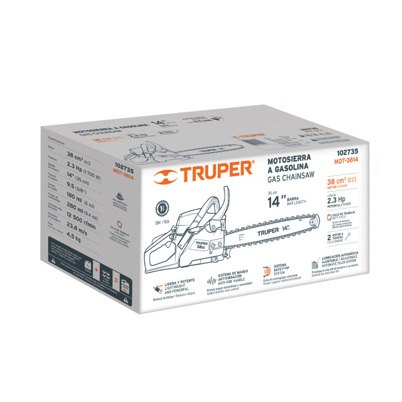 CJ-MOT-3814 Caja de empaque de repuesto para MOT-3814, Truper CJ-MOT-3814 Caja de empaque de repuesto para MOT-3814, Truper