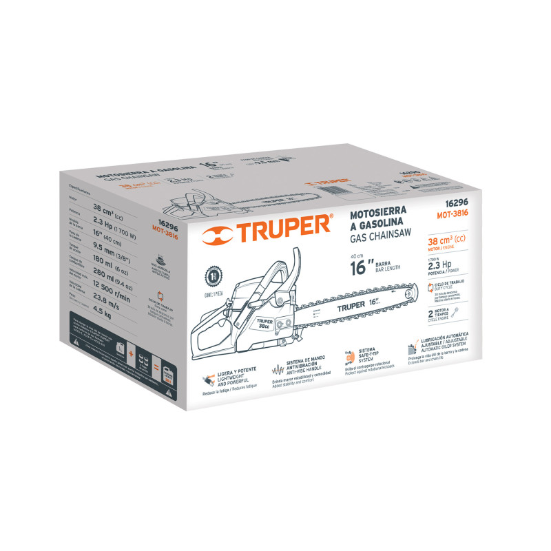 CJ-MOT-3816 Caja de empaque de repuesto para MOT-3816, Truper CJ-MOT-3816 Caja de empaque de repuesto para MOT-3816, Truper