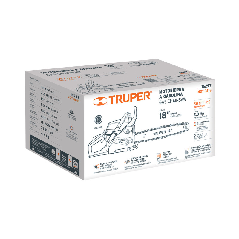 CJ-MOT-3818 Caja de empaque de repuesto para MOT-3818, Truper CJ-MOT-3818 Caja de empaque de repuesto para MOT-3818, Truper