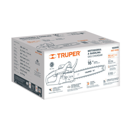 CJ-MOT-5016 Caja de empaque de repuesto para MOT-5016, Truper