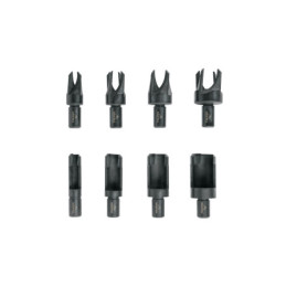 JBC-8 Juego de 8 brocas clavacote para madera, TRUPER
