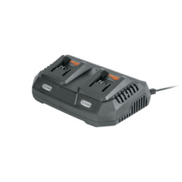 MAX-CA2-2 Cargador dual de baterías 20V, enchufe tipo C, TRUPER MAX