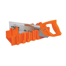 CAIN-12 Caja de inglete con serrucho de costilla 12', TRUPER