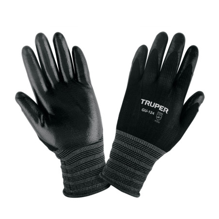 GU-124 Guantes de nylon recubiertos de nitrilo, XG, Truper