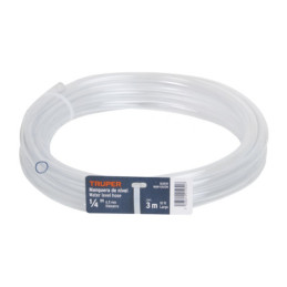 MAN-1/4X3N Manguera de Nivel, 1/4', rollo de 3m, TRUPER