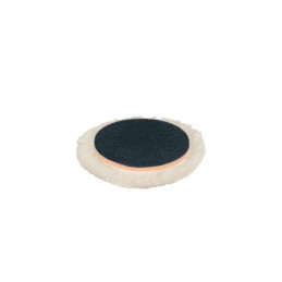 BOR-PULA-5V Borla p/pulir de lana de 5' hook and loop, TRUPER