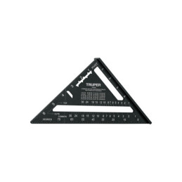 ET-7AN Escuadra 7' de aluminio color negro, p/muros de yeso, Truper