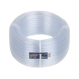 MAN-1/4X20N Manguera de Nivel, 1/4', rollo de 20m, TRUPER