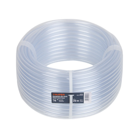 MAN-1/4X20N Manguera de Nivel, 1/4', rollo de 20m, TRUPER