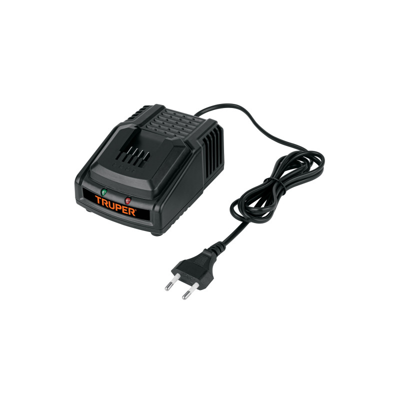 CAR-INA2-2 Cargador de baterías de 12 a 20V, enchufe tipo C, TRUPER PRO CAR-INA2-2 Cargador de baterías de 12 a 20V, enchufe tipo C, TRUPER PRO