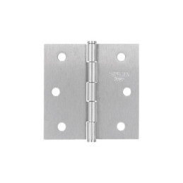 BC-253PP Bisagra cuadrada 2-1/2', satinado, cabeza plana, BASIC