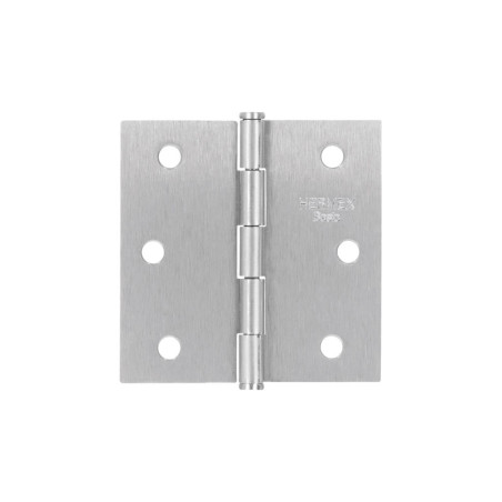 BC-253PP Bisagra cuadrada 2-1/2', satinado, cabeza plana, BASIC