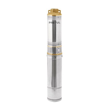 BOS-1/2LMP Bomba sumergible tipo bala, 1/2HP, uso agrícola, PRETUL