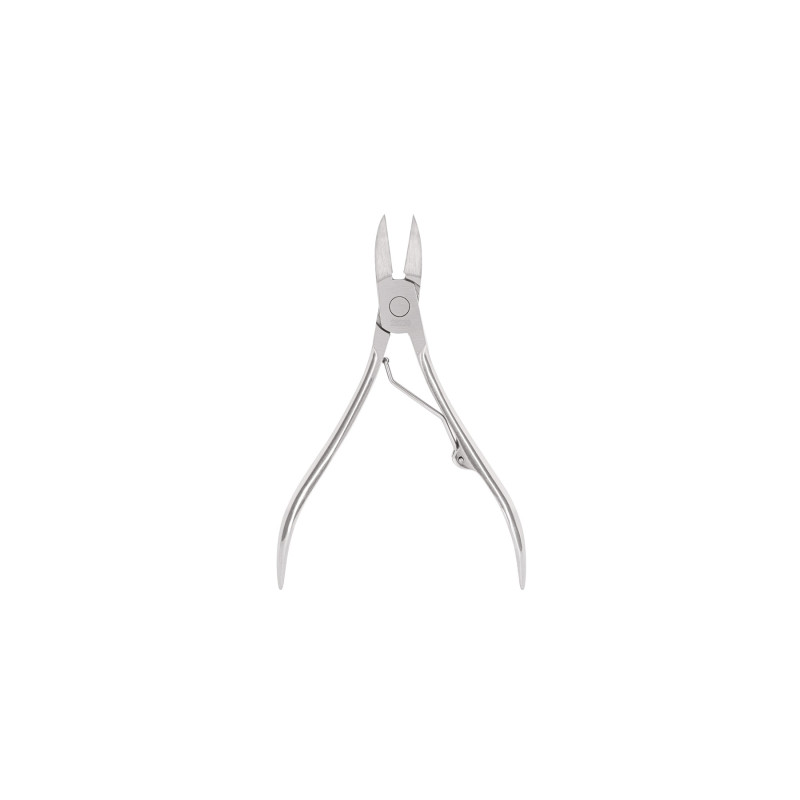 UNA-348P Alicate para pedicure 4-3/4', cabeza curva, extrafina,PRETUL