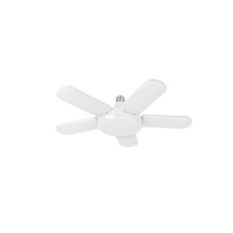 LED-550V Lámpara LED 50W tipo ventilador, 5 aspas ajustables, VOLTECK