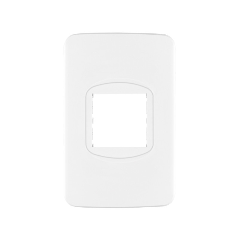 PPSE15-TB Placa de 1 ventana 1.5 módulos, línea Toledo, BASIC