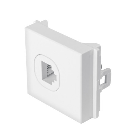 TE15-TB Toma de teléfono de 1.5 módulos, línea Toledo, BASIC