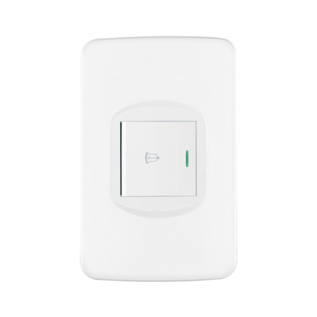 PA-TI-TB Placa armada 1 interruptor de timbre 1.5 módulos, Toledo