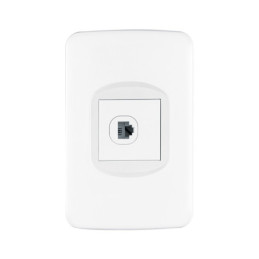 PA-TE-TB Placa armada 1 toma para teléfono 1.5 módulos, Toledo